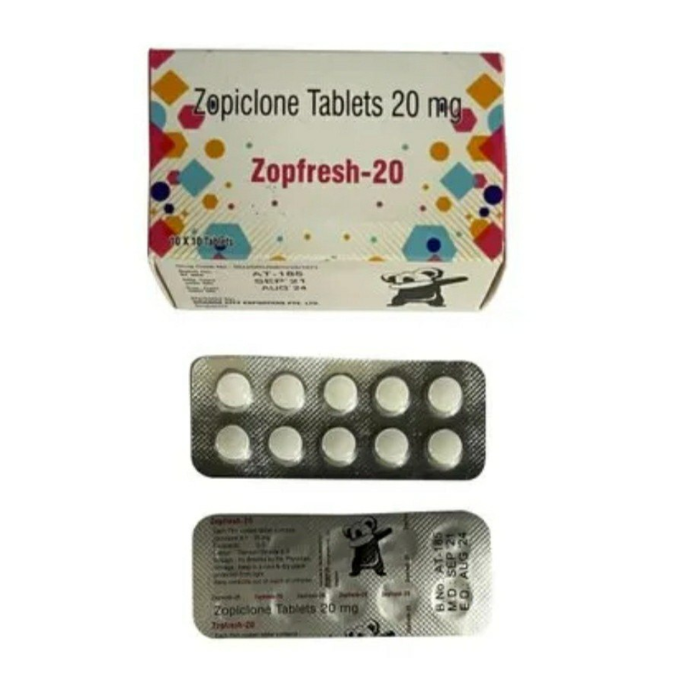 ZOPICLONE ZOPIFRESH 20 MG