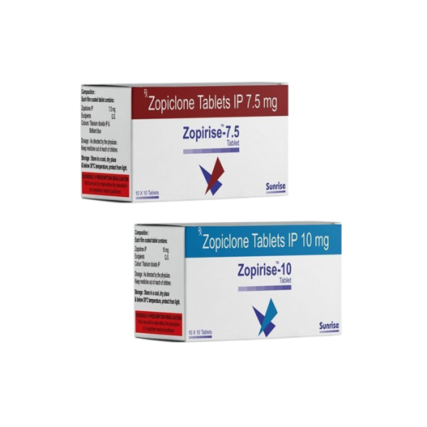 ZOPICLONE ZOPIRISE 7 5 MG