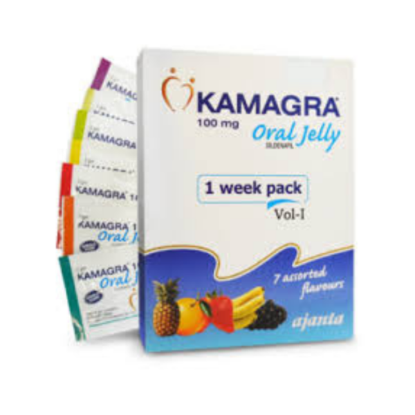 SILDENAFIL KAMAGRA ORAL JELLY (7 SACHETS PER BOX) 100 MG