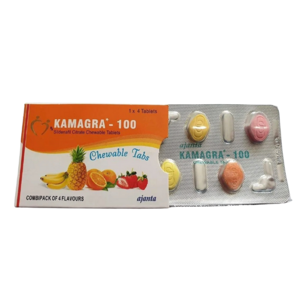 SILDENAFIL KAMAGRA SOFT CHEWABLE 100 MG