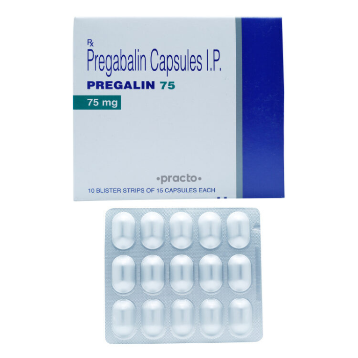 PREGABALIN NEVERGASIC 75 MG