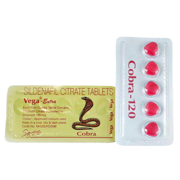 SILDENAFIL VEGA COBRA 120 MG