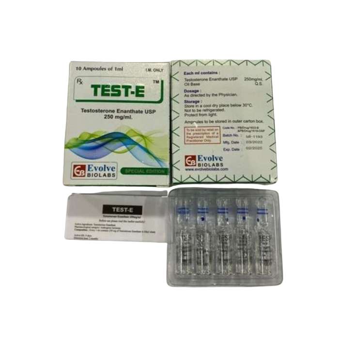 TEST E 250MG ML
