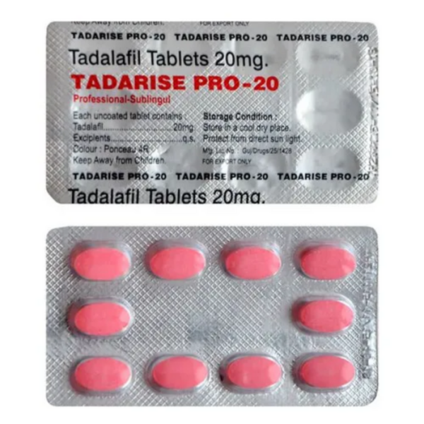 TADALAFIL TADARISE PRO 20 MG