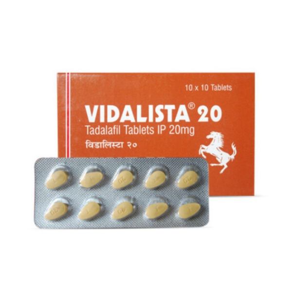 TADALAFIL VIDALISTA 20 MG
