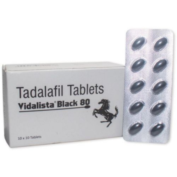 TADALAFIL VIDALISTA BLACK 80 MG