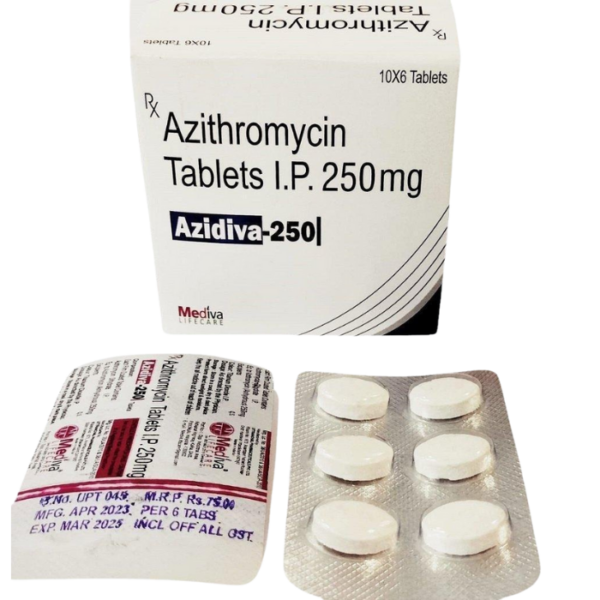 AZITHROMYCIN 250 MG